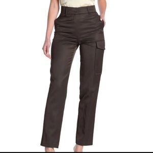 REISS Hero Cargo Trouser Women’s Sz 4 Green Like new $330 MSRP